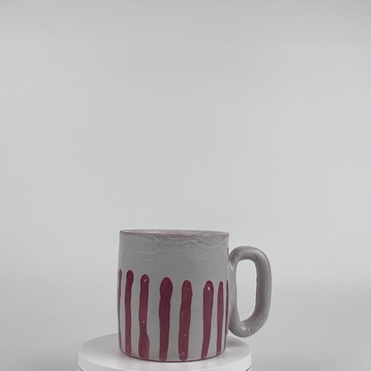 Pair of mugs - "Blu e Rubino"