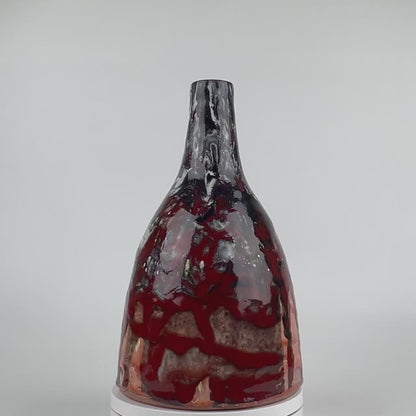 Vase "Rosato bordeaux"